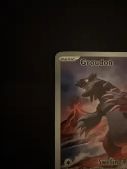 Pokemon Groudon 199/182 SV04: Paradox Rift Illustration Rare Holo English - Image 3