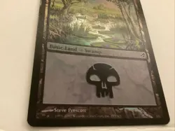 MTG Magic the Gathering Swamp (293/301) Lorwyn LP FOIL - Image 3