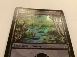 MTG Magic the Gathering Swamp (293/301) Lorwyn LP FOIL - Image 5