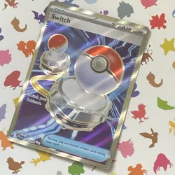 Switch 123/094 Ultra Rare Full Art NM English Pokemon ME02 Phantasmal Flames - Image 1