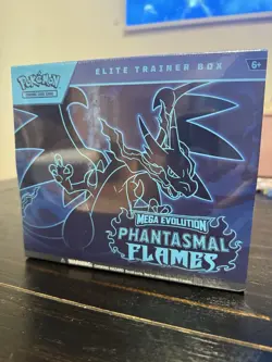 Pokemon Phantasmal Flames Elite Trainer Box ETB New Sealed 100% Authentic 🔥🔥 - Image 1