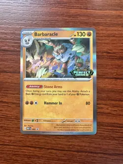Barbaracle MEP065 Perfect Order Prerelease STAFF Promo HOLO NM/M - Image 1