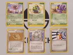 Pokemon Karten Sammlung Ex Sandsturm Set Englisch 6 x Pokemon Master TCG - Image 2
