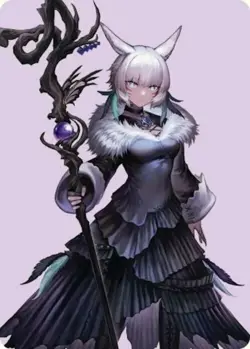 1x Art Series (53/53) - Y'shtola, Night's Blessed MTG Final Fantasy NM Magic Reg - Image 1