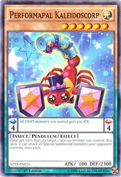 Yugioh! LP Performapal Kaleidoscorp - SP15-EN016 - Common - 1st Edition Lightly - Image 1