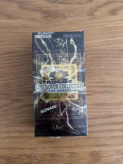 IN-HAND 🇬🇧 Sealed Japanese YuGiOh Limit Over Collection The Heroes Box LOCH - Image 1