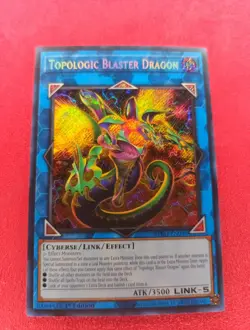 Topologic Blaster Dragon-Secret Rare - 1St Edition - 046 - Burst Protocol - NM - Image 1