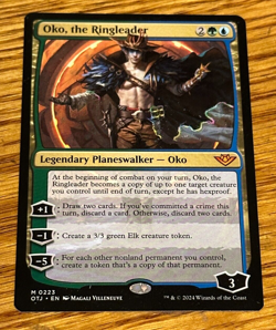 MTG Outlaws of Thunder Junction, OKO, THE RINGLEADER - Image 1