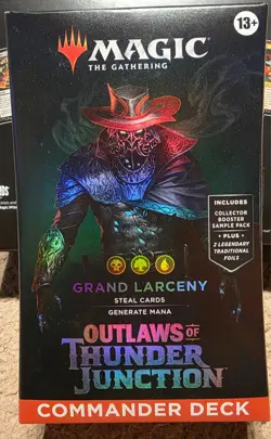 SEALED Grand Larceny Commander Deck Outlaws of Thunder Junction - Image 1
