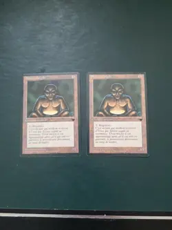 MTG Clay Statue french Antiquities/rennaisance NM/LP x1 real pic fast ship - Image 1