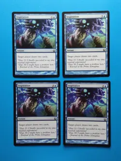 MTG 4x Inspiration x4 LP Return to Ravnica Magic the Gathering Playset - Image 1