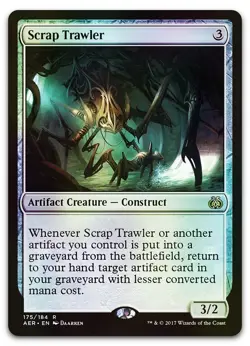 Scrap Trawler #175 (Foil) (NM) Aether Revolt AER Magic MTG - Image 1