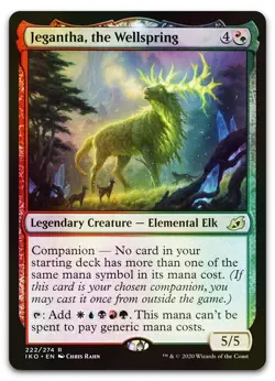 Jegantha, the Wellspring #222 (Foil) (NM) Ikoria IKO Magic MTG - Image 1
