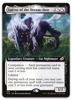 Lurrus of the Dream-Den (Extended Art) #355 (NM) Ikoria IKO Magic MTG - Image 1