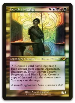 Garth One-Eye (Retro Frame) #420 (Foil) (LP) Modern Horizons 2 MH2 Magic MTG - Image 1
