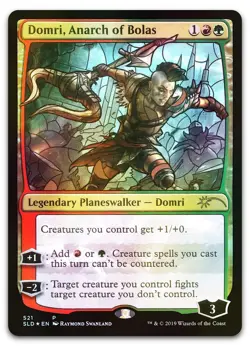 Domri, Anarch of Bolas (Stained Glass) #521 (Foil) LP Secret Lair Drop Magic MTG - Image 1