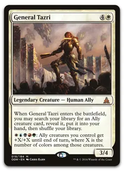 General Tazri #19 (LP) Oath of the Gatewatch OGW Magic MTG - Image 1