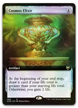 Cosmos Elixir (Extended Art) #368 (Foil) (LP) Kaldheim KHM Magic MTG - Image 1