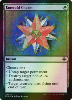 MTG Emerald Charm Foil ** Dominaria Remastered ** English (NM) - Image 1