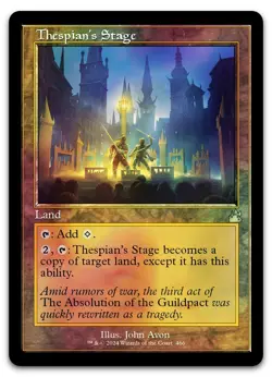 Thespian's Stage (Retro Frame) #466 (Foil) (NM) Ravnica Remastered RVR Magic MTG - Image 1