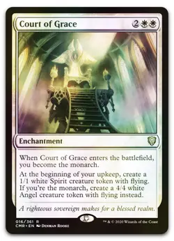 Court of Grace #16 (Foil) (NM) Commander Legends CMR Magic MTG - Image 1