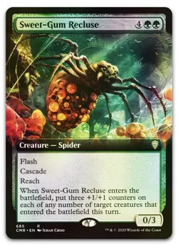 Sweet-Gum Recluse (Extended Art) #685 (Foil) NM Commander Legends CMR Magic MTG - Image 1