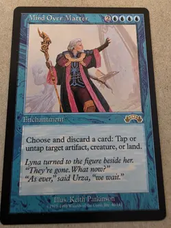 Mind Over Matter - Exodus Regular - Mtg - Image 1