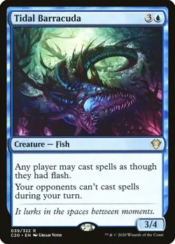 MTG Tidal Barracuda ** Commander 2020 ** English (NM) - Image 1