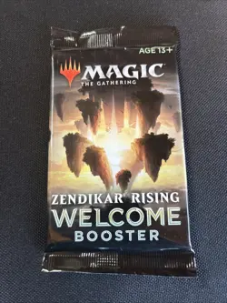 MTG ZENDIKAR RISING WELCOME PROMO BOOSTER PACK x 3 FACTORY SEALED Magic 2020 NM - Image 2