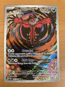 Pokemon Yveltal Paradox Rift 205/182 Scarlet Violet Illustration Rare Holo TCG - Image 1