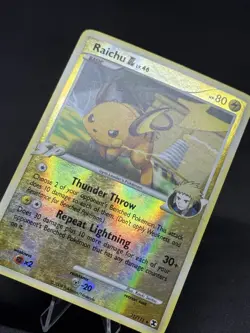 Pokemon Raichu GL 31/111 Rising Rivals Reverse Holo - Image 2