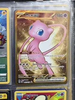 Pokemon TCG Mew EX 205/165 Scarlet & Violet 151 Holo Hyper Rare - Image 1