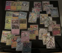 Lot of Modern Pokemon TCG Cards Holos Rares NM - Image 1