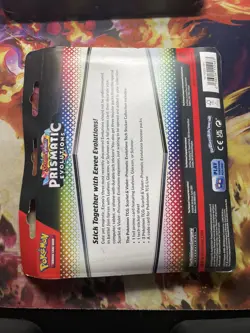 Pokemon PRISMATIC EVOLUTIONS Tech Sticker Collection - SYLVEON - SEALED/NEW - Image 2