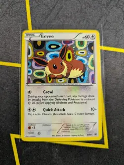 Pokemon TCG Eevee BW94 Black & White Promo Holo Card Heavily Played - Image 1