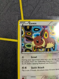 Pokemon TCG Eevee BW94 Black & White Promo Holo Card Heavily Played - Image 4