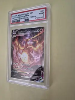 Pokemon Charizard VMAX SWSH261 Black Star Promo Ultra Rare Graded PSA 9 ⭐ - Image 3