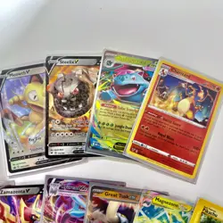 Pokemon Card Lot Keldeo Blastoise Meowth Steelix V GX VSTAR Holo Nintendo - Image 2