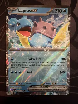 Lapras ex 22/88 Double Rare Pokemon Perfect Order ME03 NM - Image 1