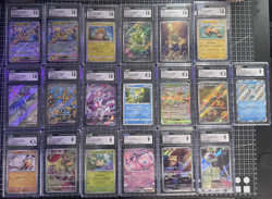 19 CGC Graded Pokemon Cards Lot – Multiple GEM MINT 10s, Eeveelutions, ex, VMAX - Image 1