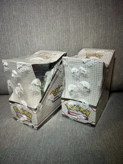 Pokemon Paldea Evolved 2x Sealed 12 Pack Box Checklane Blister Booster Display - Image 1