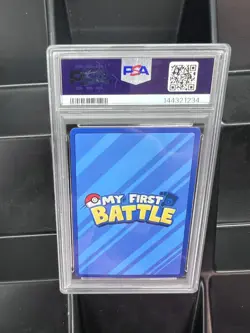 2023 POKEMON MY FIRST BATTLE-SQUIRTLE BLUE BORDER UNIQUE CERT NUMBER PSA 6 - Image 2