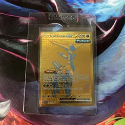 Iron Leaves ex 176/131 - Pokemon TCG Prismatic Evolutions Hyper Rare NM - Image 1