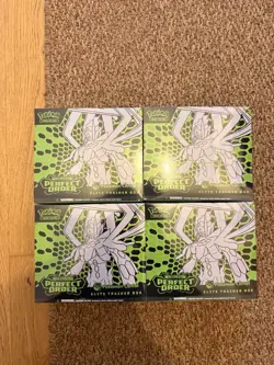 Pokemon Perfect Order Pokemon Center Elite Trainer Box ETB x4 - Brand New Sealed - Image 1
