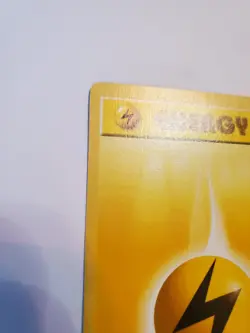 Shadowless 1st Edition Electric LIGHTNING ENERGY Vintage Pokemon 100/102 WOTC PL - Image 5