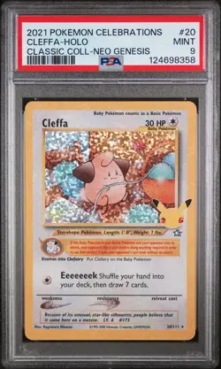 Cleffa-Holo 20 PSA 9 Pokemon Celebrations Classic Collection - Image 1