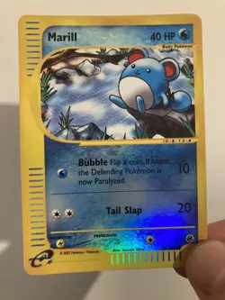 Pokemon Marill 20/165 Expedition Base Set Reverse Holo Near Mint- - Image 3