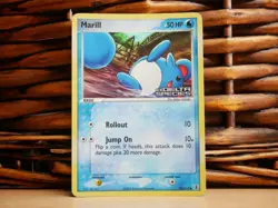 Pokemon MARILL 76/113 REVERSE HOLO | MP Moderate Play | EX Delta Species | 2005 - Image 1