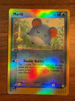 Marill 68/100 Common Sandstorm Pokemon Lightly Played - Image 1