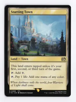Starting Town 0289 (R) MTG Final Fantasy (FIN) (EN) - Image 1